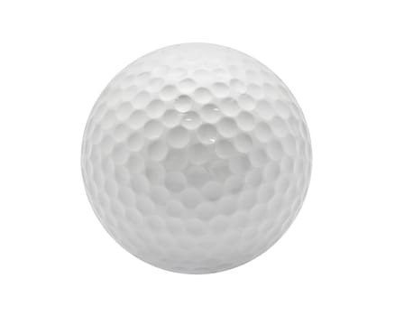 Nice Golf ball isolated on white background