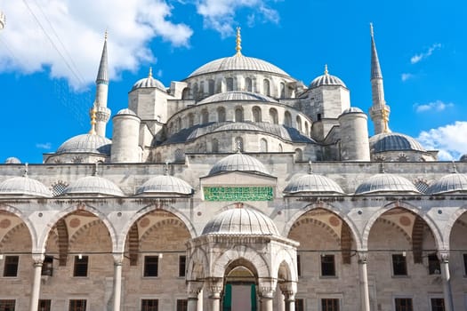 Sultan Ahmed Blue Mosque in Istanbul, Turkey