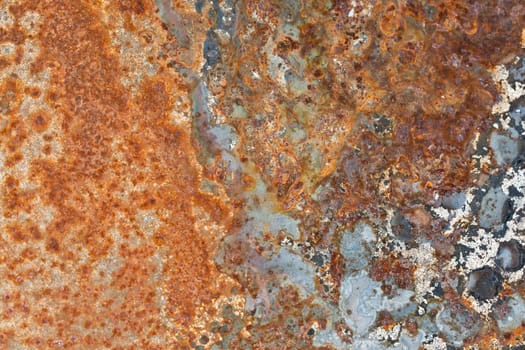 Grunge iron rust  texture, old steel corrosion background