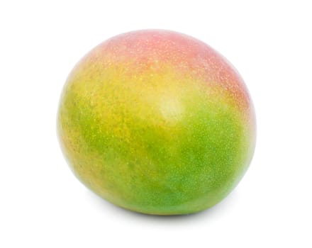 Fresh juicy Mango fruit isolated on white background
