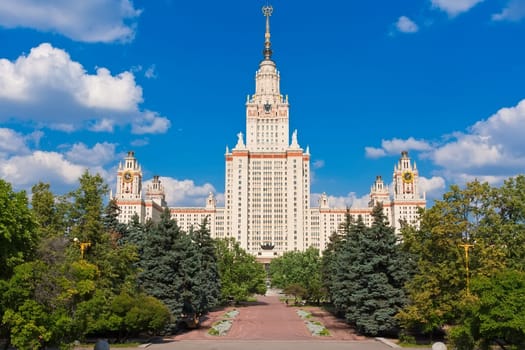 Main Building of Lomonosov Moscow State University,  Russia