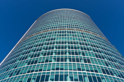 Modern scyscrapers of Moscow city business center