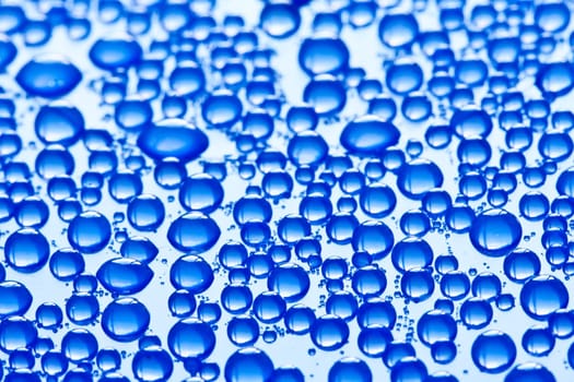 Water drops texture making abstract nature background