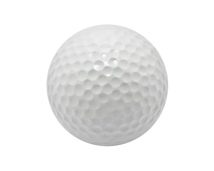 Nice Golf ball isolated on white background