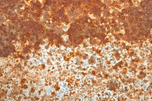 Grunge iron rust  texture, old steel corrosion background