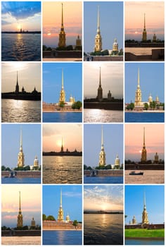 Peter and Paul fortress in Saint Petersburg, Russia