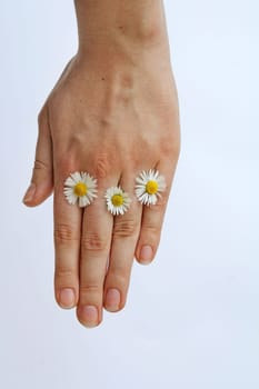 Spring in hand