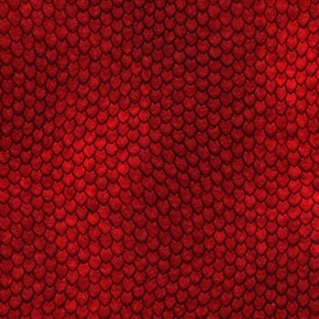 Seamless dragon scale pattern