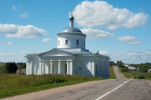Church of the Nativity of the Blessed Virgin Mary. Kabanskoe. Pereslavl region. Russia