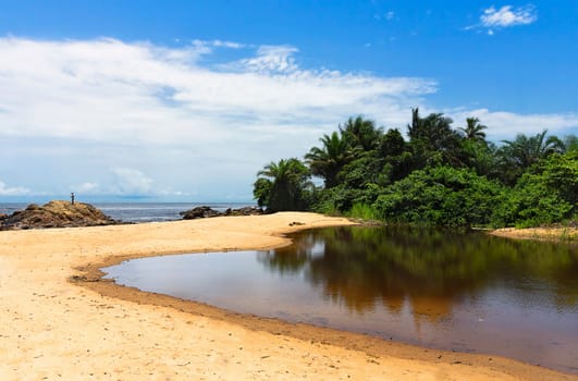 The small lagoon