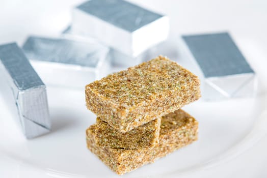 Meat stock cubes