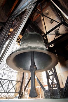 Bell "Sigismund"" in Prague castle - cathedral of Saint Vitus"