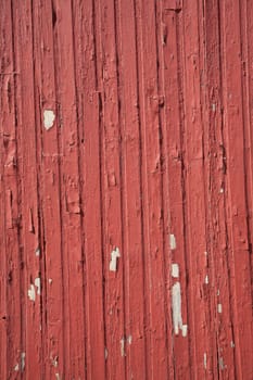 Old clapboards with peeling paint background.