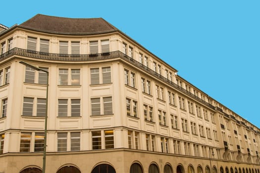 Facade in Berlin, capital city of Germany .