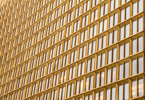 Office building background in Berlin, capital city of Germany .