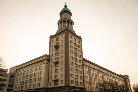 Facade in Berlin, capital city of Germany .