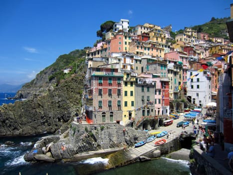 Village on Italian Coast