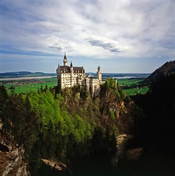 Castle Neuschwanstein in Bavaria, Germany