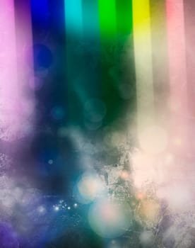 Abstract Light Color Concept