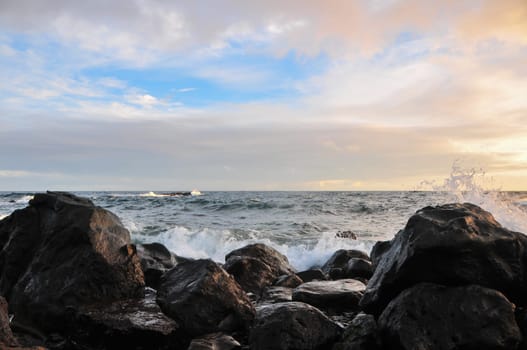 Landscape in South of Tenerife Canary Island Spain