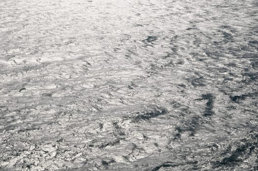 Blue Water Texture Pattern at Noon on the Atlantic Ocean