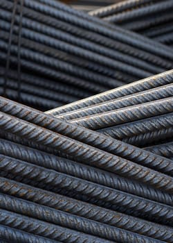 Reinforcement steel plug-in iron