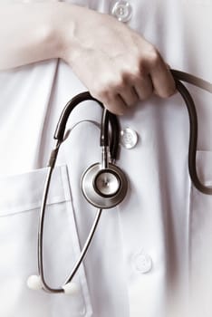 Doctor and stethoscope
