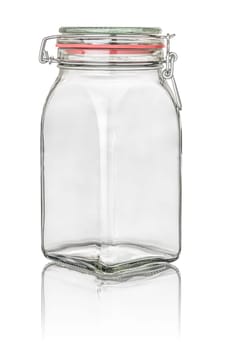 freed high mason jar with wire bracket closure