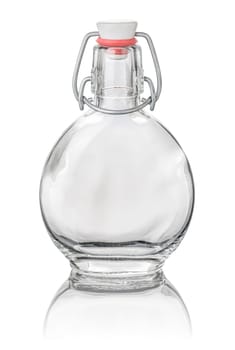 Optional round swing-top bottle