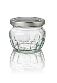freed jam jar with facets