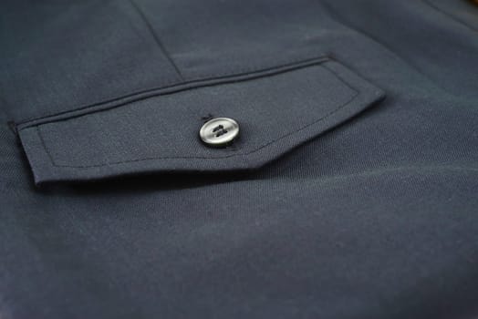 pant back pocket with button