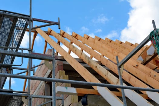 Construction of a roof truss