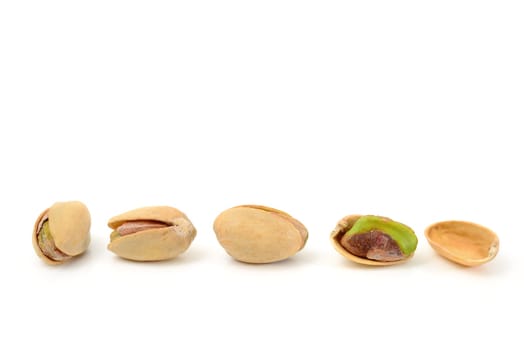 Pistachios with salted