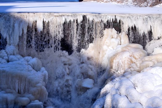 Frozen Waterfall