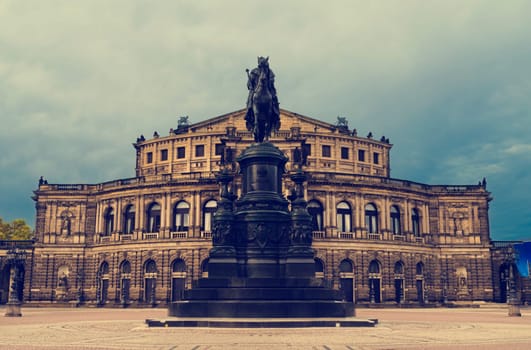 Opera house in Dresden, Germany