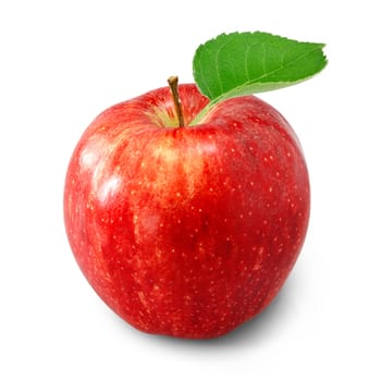 red apple