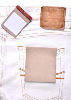 new trouser with price tag