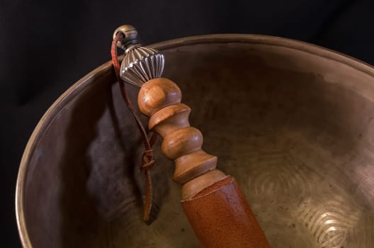 Bell used during buddhist prayers and also in alternative medicine