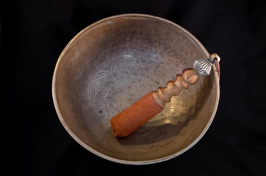 Bell used during buddhist prayers and also in alternative medicine