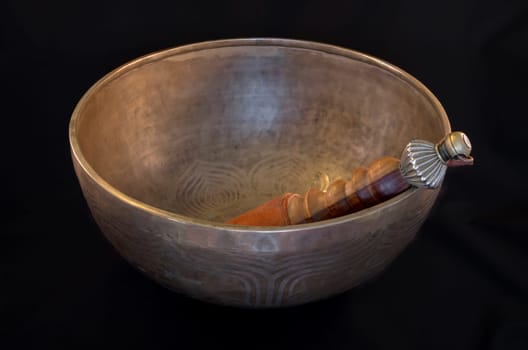 Bell used during buddhist prayers and also in alternative medicine