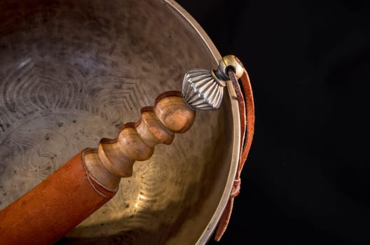 Bell used during buddhist prayers and also in alternative medicine