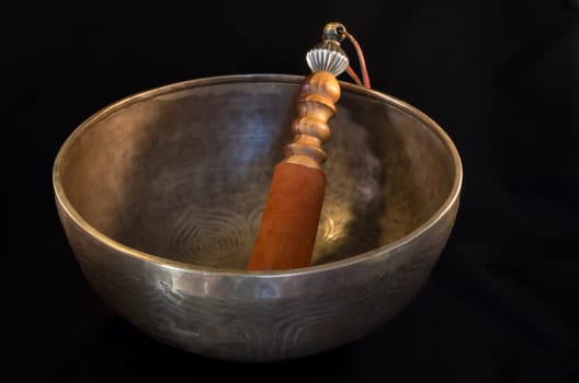 Bell used during buddhist prayers and also in alternative medicine