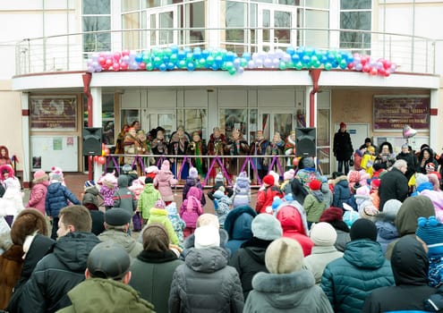 PODOLSK, OSTAFIEVO, RUSSIA - MARCH 17