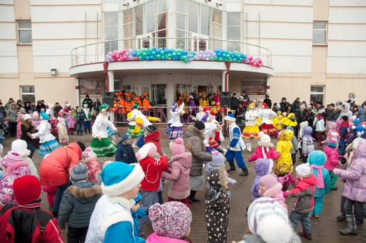 PODOLSK, OSTAFIEVO, RUSSIA - MARCH 17