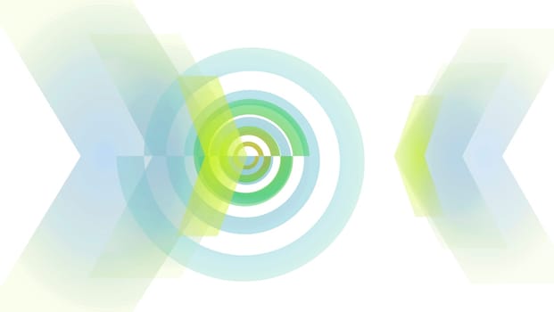 Goal spiral abstract concept