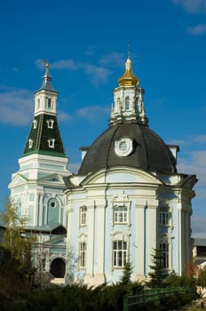 The Trinity Lavra of St. Sergius is the most important Russian monastery and the spiritual centre of the Russian Orthodox Church. The monastery is situated in the town of Sergiyev Posad, about 90 km to the north-east from Moscow by the road leading to Yaroslavl, and currently is home to over 300 monks