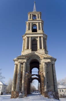 Venev. Belltower of church of Nikolay Chudotvortsa