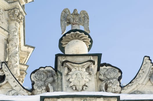 Temple of the Sign of Holy Virgin in Dubrovitsy, Russia
