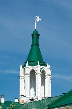 Spaso-Yakovlevsky Monastery situated to the left from the Rostov kremlin on the Rostov's outskirts