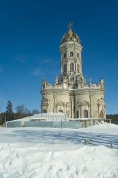 Temple of the Sign of Holy Virgin in Dubrovitsy, Russia